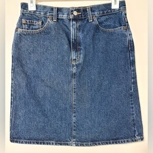 Levi’s Vintage Red Tab Denim Skirt